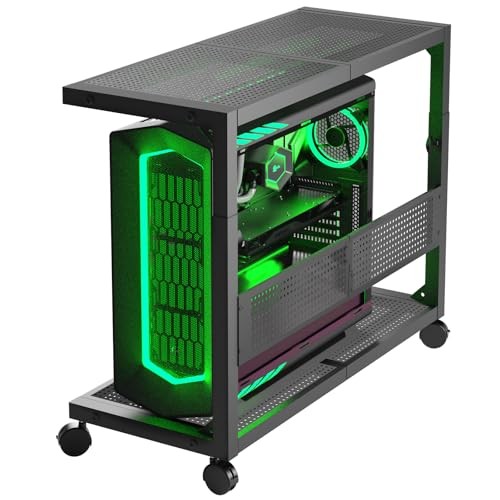 Computer tower stand tier - computer, 2-tier