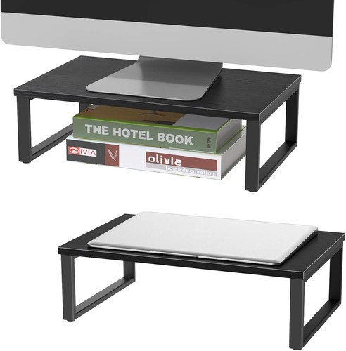 2pack monitor stand riser desk - monitor,