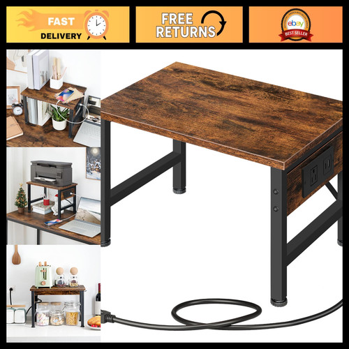 Desktop printer stand with - printer,