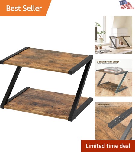 Modern shaped printer stand - z-shaped,