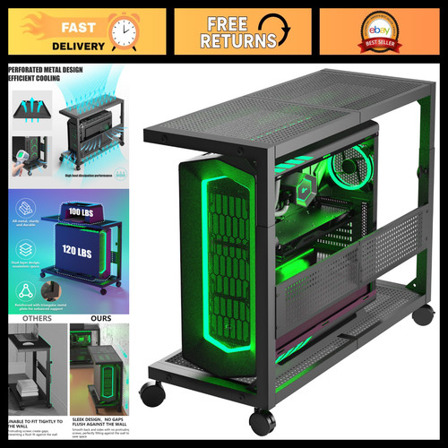 Tier computer tower stand - computer, &