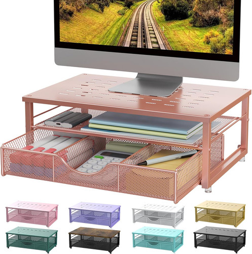 Computer monitor stand riser - stand,