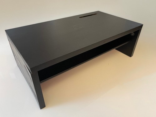 Two tier wood desk - two-tier,
